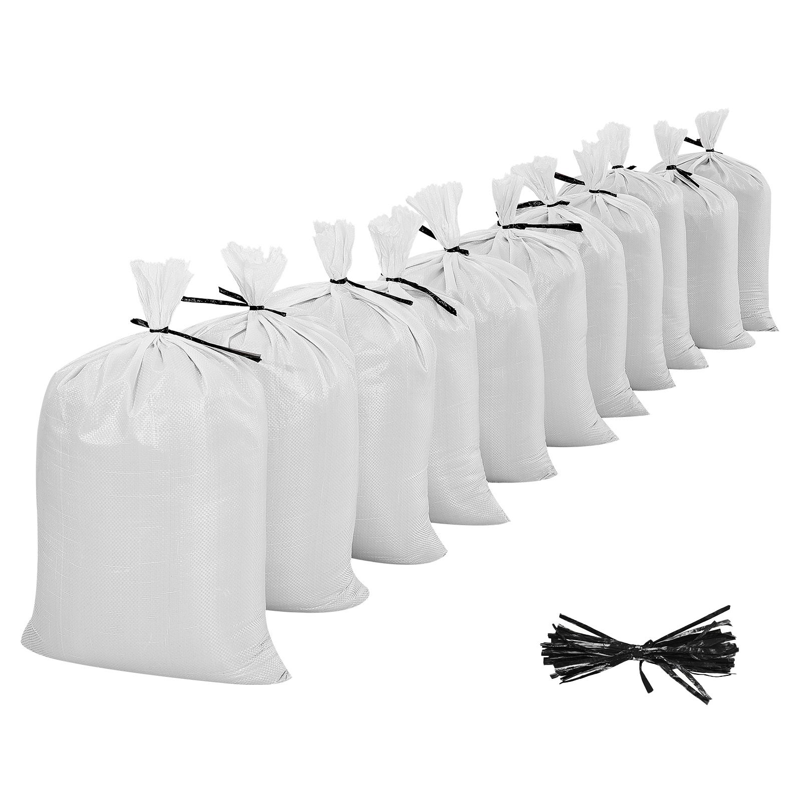 Flood Barrier Bag - Empty Sandbags, 100 Packs 16 x