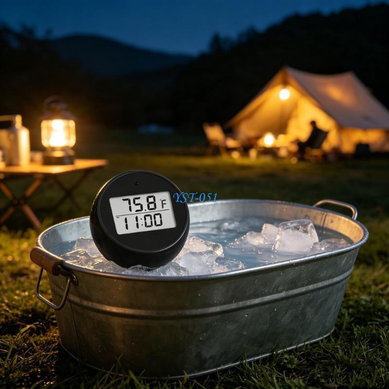 E15A Digital Bath Thermometers - Pool Alarm Float review and price