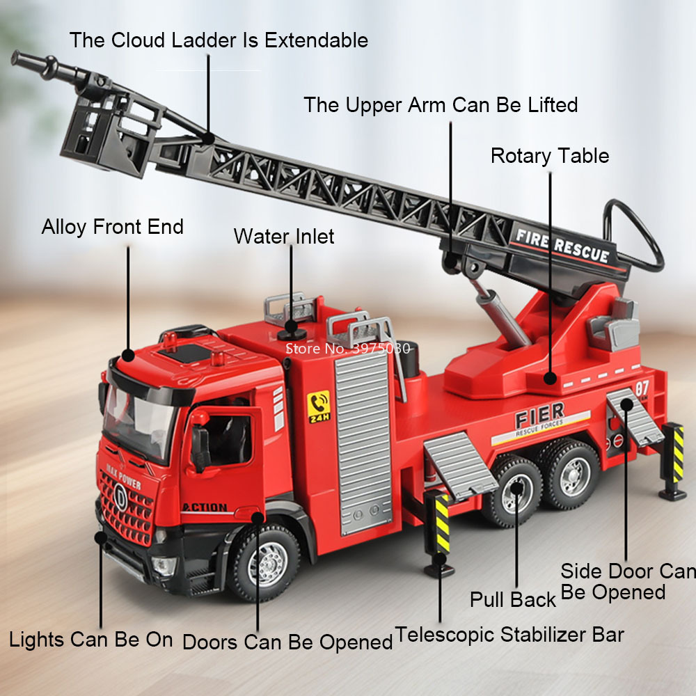 1:32 Scale Fire Engine Model C - Fire Escape Ladder review and price