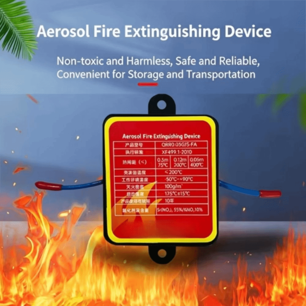 Dual-Line Design Flame Retarda - Fire Extinguisher Small review and price