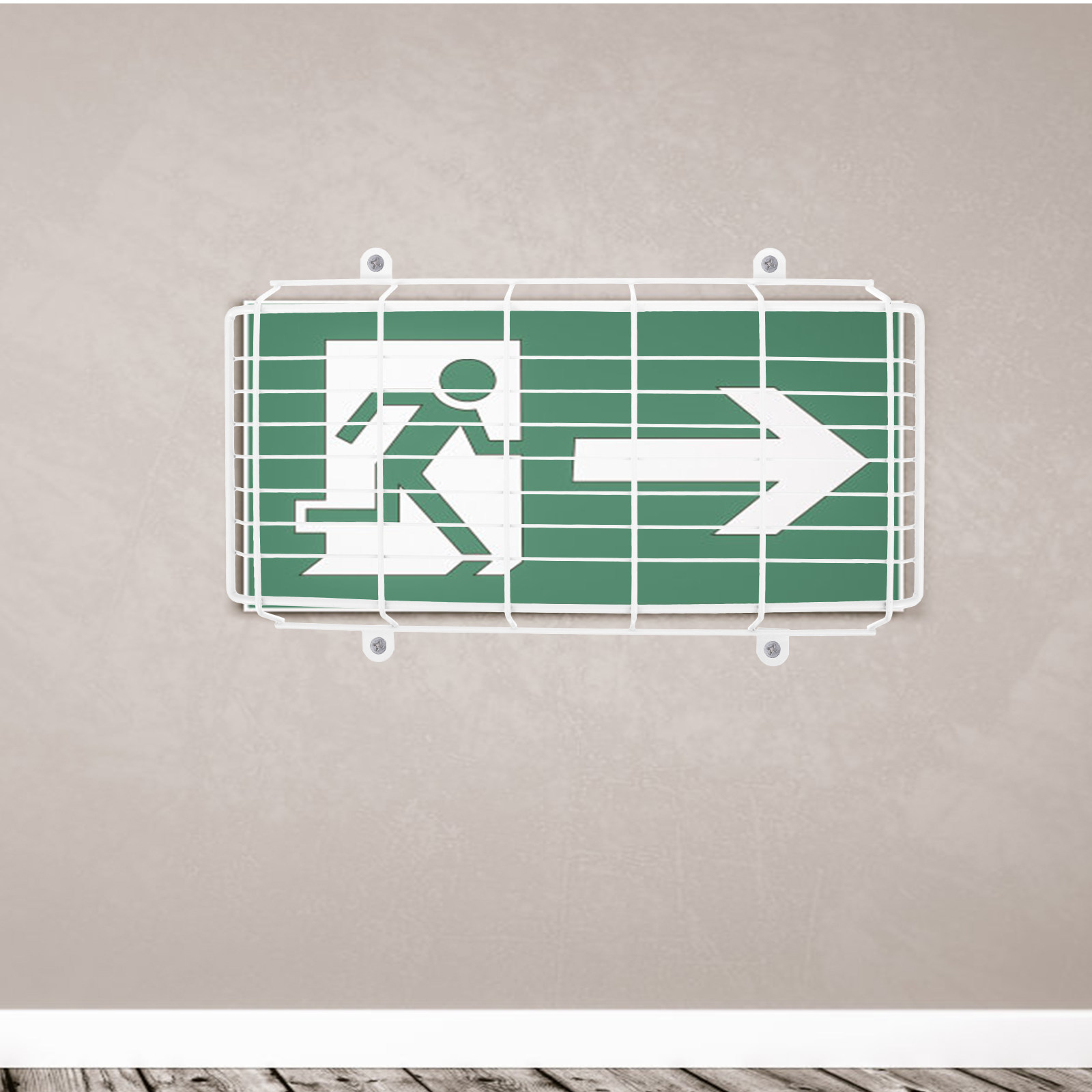 Stainless Steel Safety Exit Si - Emergency Exit Sign review and price